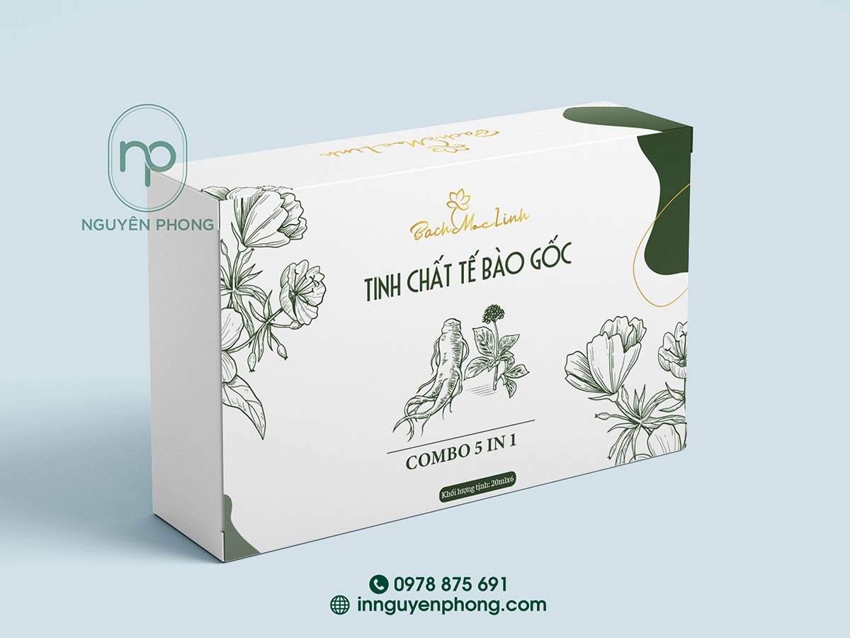 Mẫu hộp mỹ phẩm